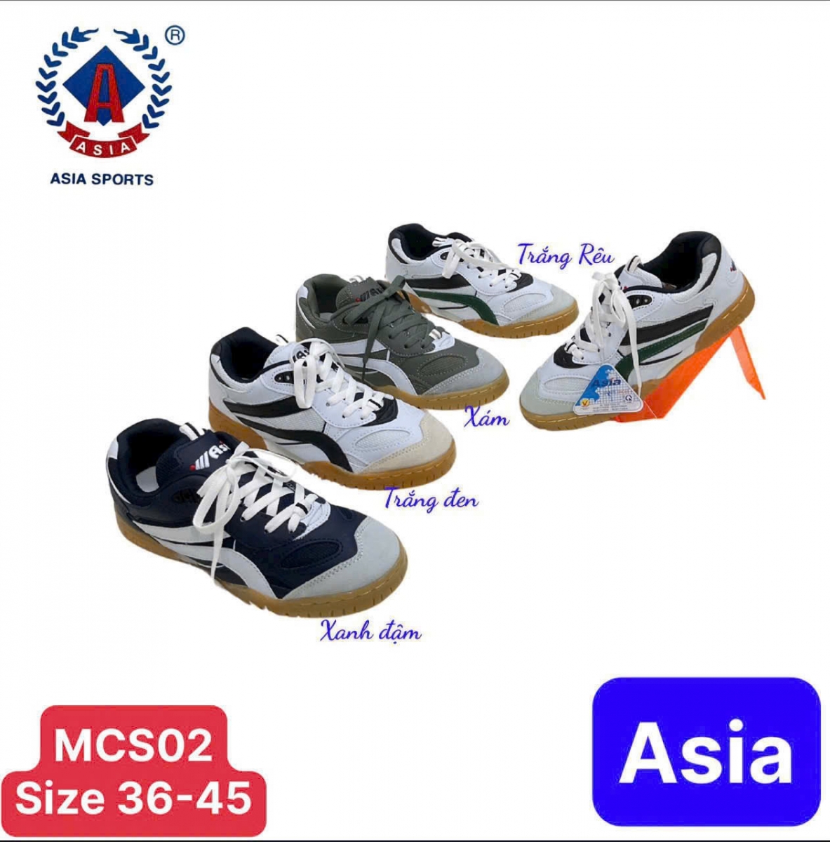 giay cau long asia